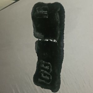 UGG black Sheepskin Headband